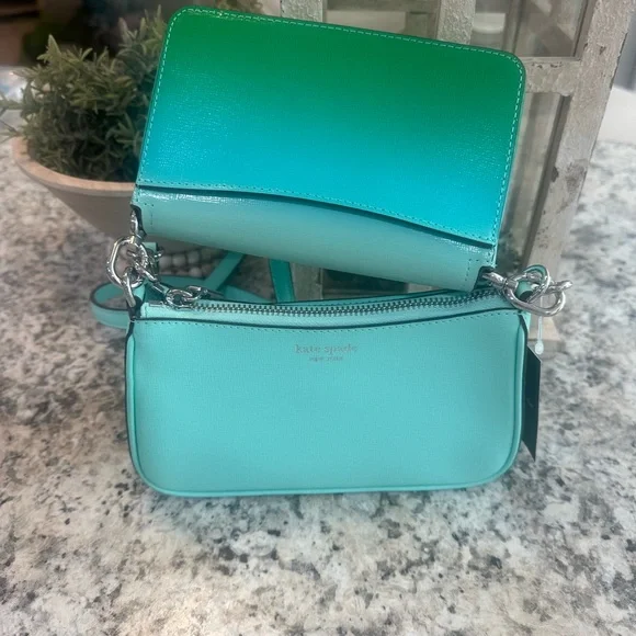 Kate Spade Double Up Ombre Crossbody Bag NWT - Picture 6 of 13